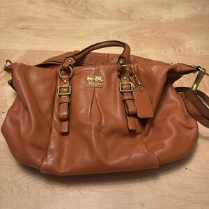 Coach Leather Satchel Bag